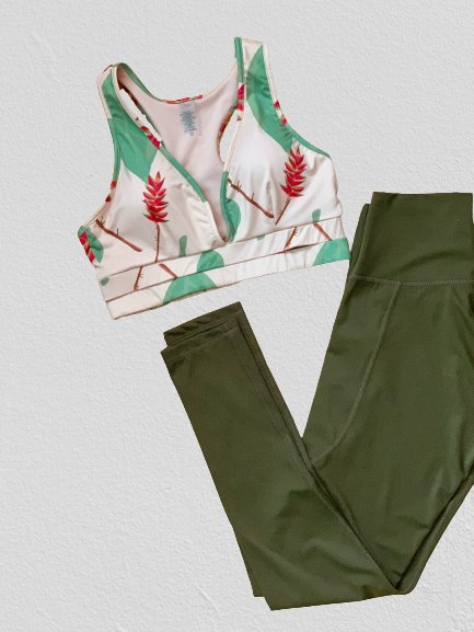 Women's Terra Olive Leggings - Element