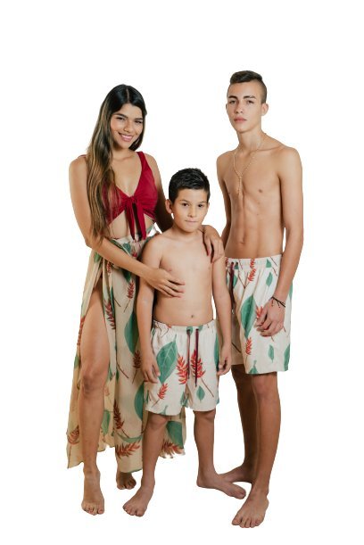 Heliconia cover - up skirt - Element