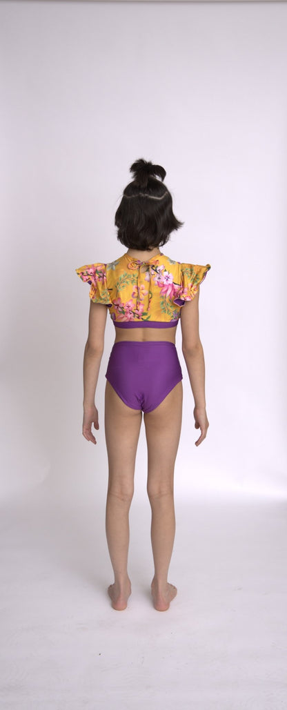 Hawaii Girl's ruffle top - Element
