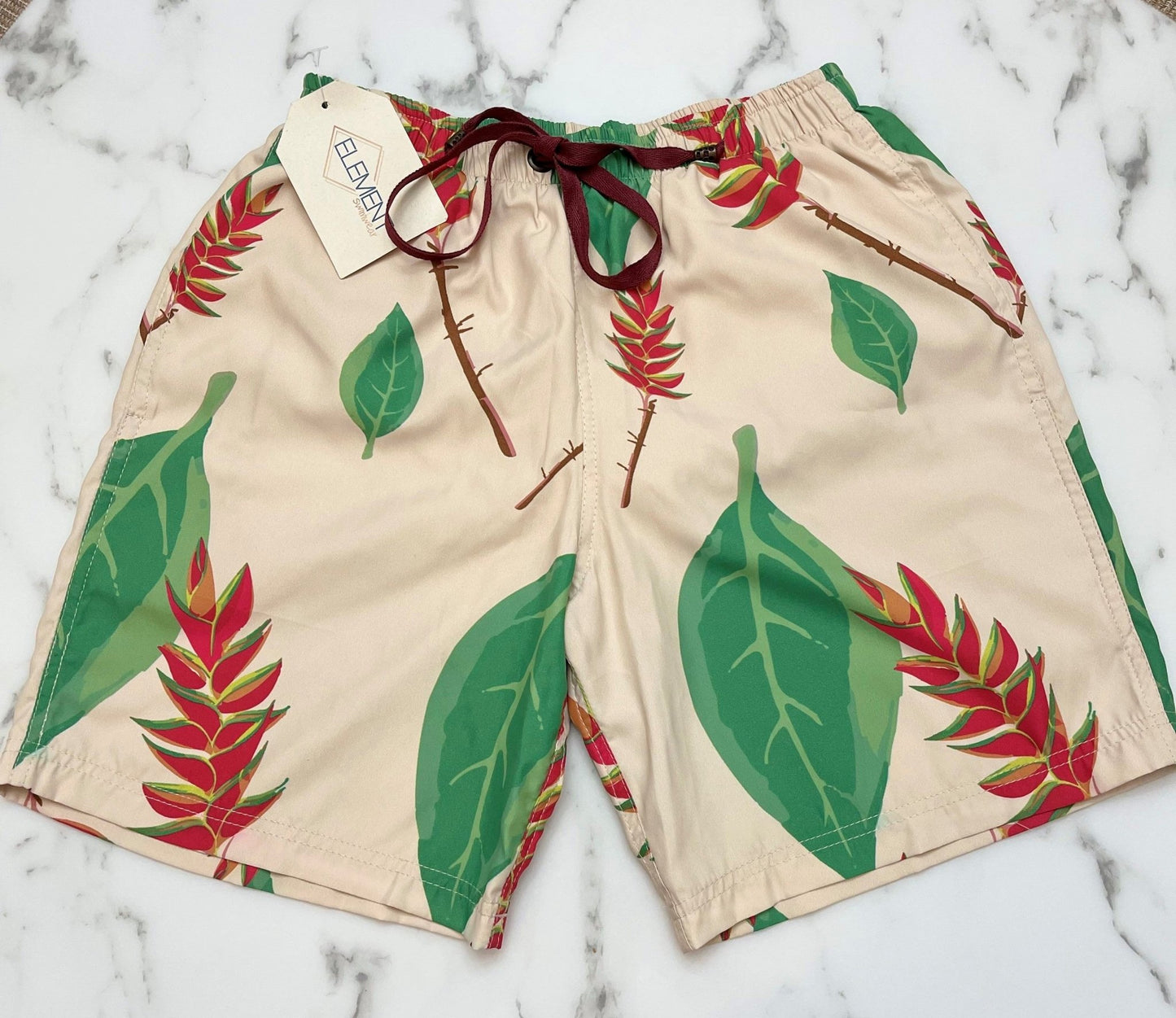 Heliconia Men's Trunks