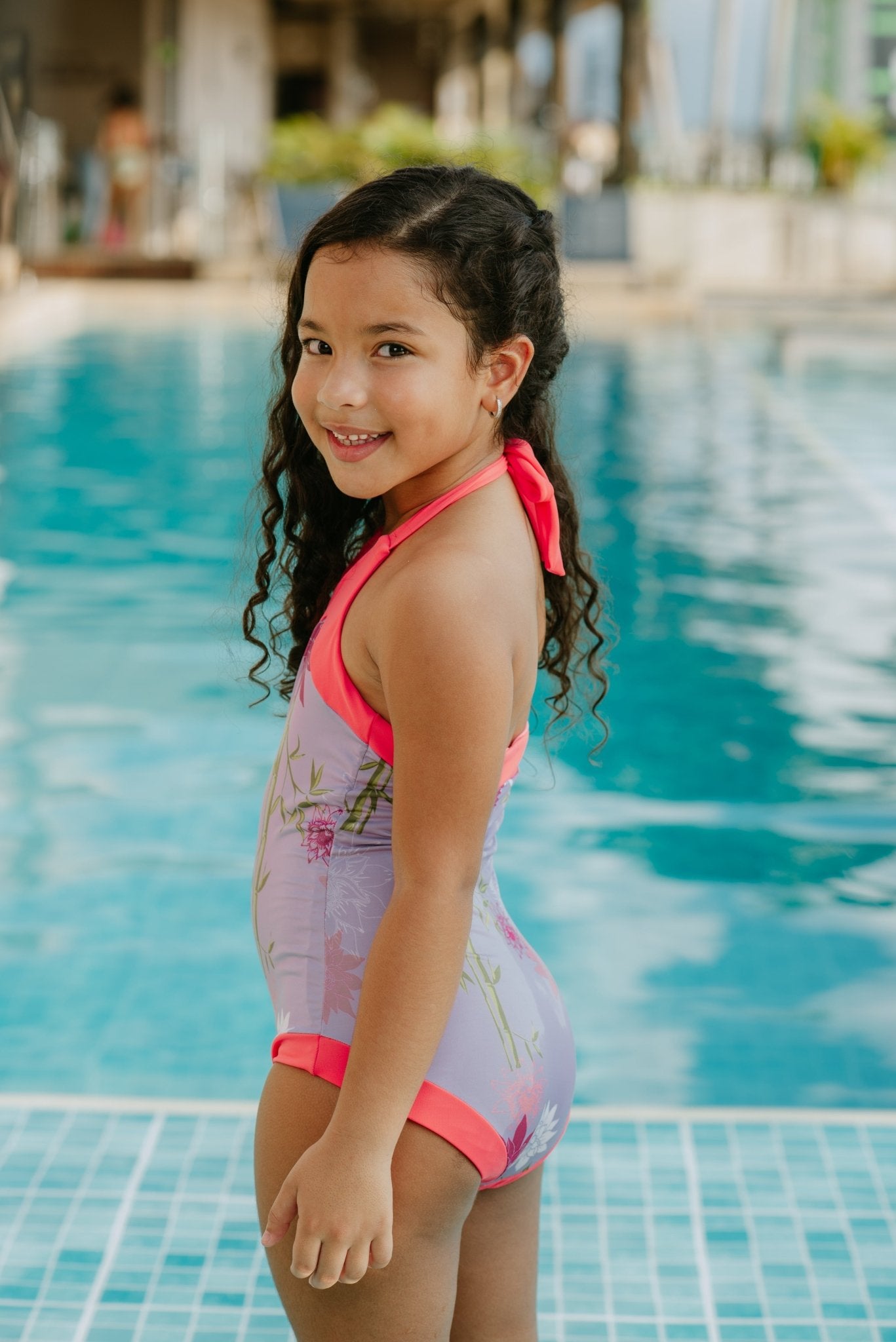 Terra Girl's One-piece Swimsuit - Element